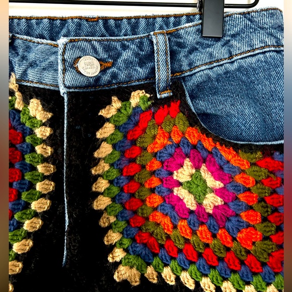Farm Rio Crochet Jeans - Picture 4 of 5